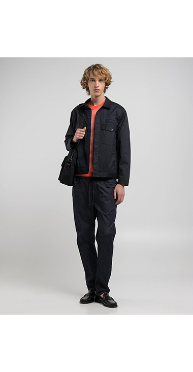 リラックステーパードLANNY Touch denim 詳細画像